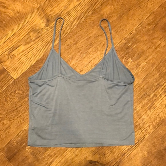 Blue Crop Tank - Picture 3 of 3